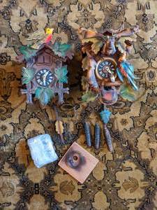 lot 29 image: German Made Cuckoo Clocks