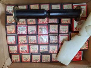 lot 43 image: QRS Player Piano Rolls with spare roller