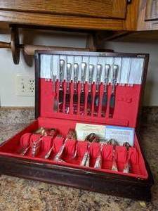 lot 161 image: Morning Star Silver Plated Silverware