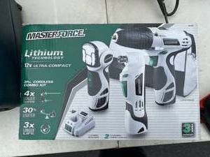 lot 116 image: Master Force Electric Tool Set