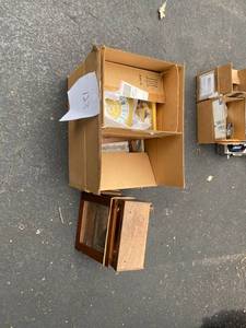 lot 123 image: Walnut Clock Ready for Assembly
