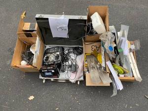 lot 130 image: Large Lot RC Model Airplane Supplies