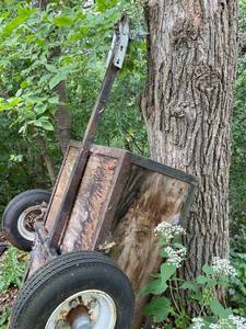 lot 156 image: Ball Hitch Yard Cart Frame