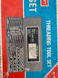 lot 242 image: 40 Piece Tap and Die Set