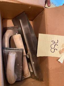 lot 255 image: Masonry Tools