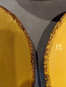 lot 3 image: Signed Studio Pottery Plates by Ingrid Bjerstedt Rogers