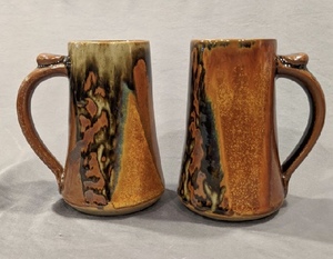 lot 30 image: Studio Pottery Mugs - Several Styles