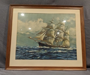 lot 64 image: Frank Vining Smith Print