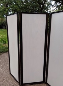 lot 73 image: Three Panel Room Divider Privacy Screen