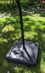 lot 102 image: 8 Feet Cantilever Patio Umbrella - NEW With Box