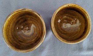 lot 103 image: Warren Mackenzie Signed Sherbet Cups Stamped