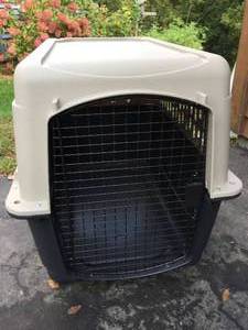 lot 89 image: Large GRReat Choice Canine Kennel