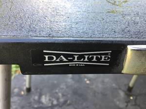 lot 78 image: Da-Lite Projecto Stand