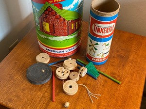 lot 27 image: Halsam Square American Toys and Tinker Toys