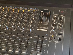 lot 108 image: Roland M-240 Line Mixer  with Anvil Case