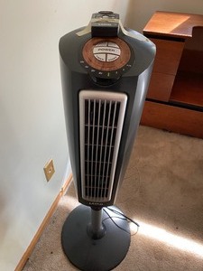 lot 125 image: Lasko Floor Fan with Remote