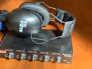 lot 146 image: Rolls Headphone Amplifier with Vic Firth Headphones