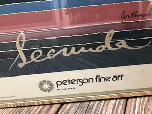 lot 187 image: Two Pieces of Art