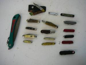 Lot of Pocket Knives