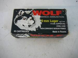 9mm Luger 115gr Copper