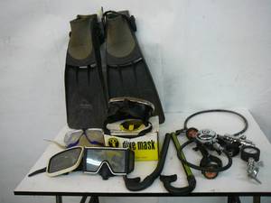 Vintage Dive Items