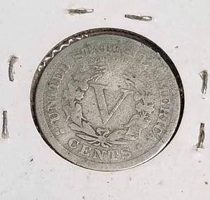 lot 32 image: 1912-D US LIBERTY NICKEL
