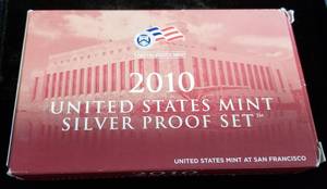 lot 24-A image: 2010 US SILVER PROOF SET IN ORIGINAL PACKAGING