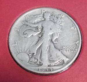 lot 12-A image: 1944-S WALKING LIBERTY HALF DOLLAR