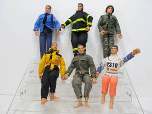 lot 12 image: Lot of 6 GI Joe etc Action Figures