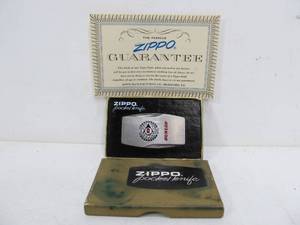 lot 15 image: Mint In Box Vintage DUNLOP Tires Advertising ZIPPO Pocket Knife