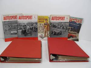 lot 21 image: Nice Lot of Vintage 1950s-60s era Racing Hot Rod Car Magazines