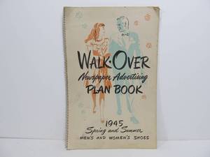 lot 32 image: 1945 WALK OVER Advertising Illustration Book