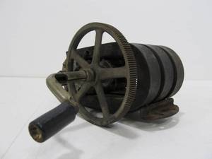 lot 53 image: Vintage Hand Crank Wall Telephone Mechanism