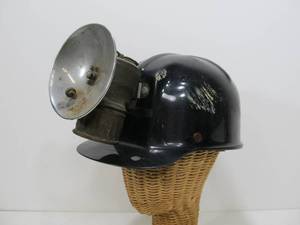 lot 67 image: Vintage Mining Hard Hat Helmet wCarbine Miners Light