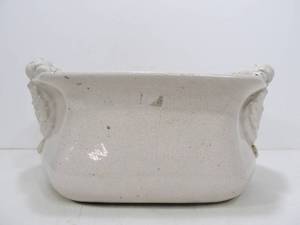 lot 97 image: Large Vintage Ceramic Planter wFaces