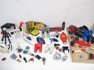 lot 142 image: Lot of Vintage Toys Action Figures etc Mego - Micronauts - Shogun Warriors etc