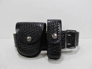 lot 184 image: Excellent Quality AKER Police Grade Gun Belt - Dutyman Size 36