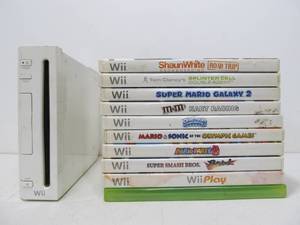 lot 186 image: Nintendo Wii System & Games