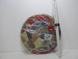 lot 219 image: NOS Vintage Metal Patio Table