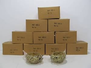lot 223 image: 10 Brand New Hand Blown Art Glass Fish Bowls