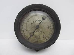 lot 241 image: Antique Ashcroft O.F. Doyle Industrial Steam Gauge