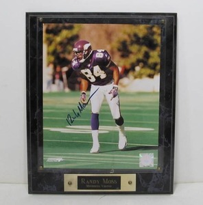 lot 274 image: Authentic RANDY MOSS Autographed Photo wCOA