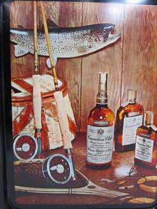 lot 297 image: Vintage 1960s CANADIAN CLUB Whiskey Advertising Tray