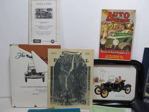 lot 299 image: Group of Books on FORD Model A & Model T & Other Cars