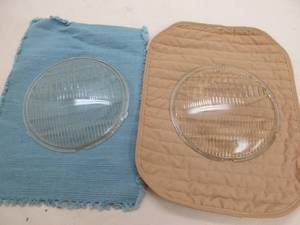 antique ford headlamps