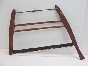 antique bucksaw