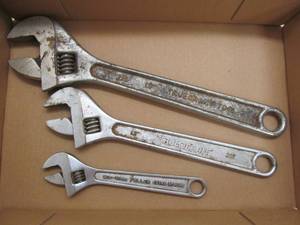 True Craft adjustable wrench