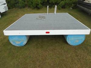 lot 2 image: Swim Raft with Ladder