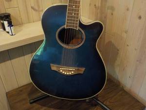 lot 509 image: Tagima Guitar  With Stand See Phot...