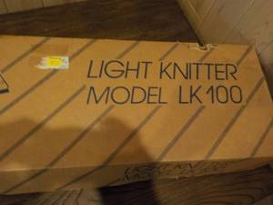 lot 534 image: Light Knitter Model # LK100 In Box ...